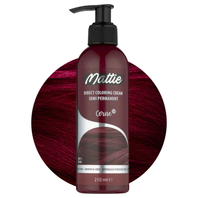 Mattie Cerise - Direct Vegan Coloring Cream Semi-Permanent 210ml