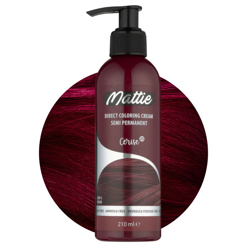 Mattie Cerise - Direct Vegan Coloring Cream Semi-Permanent 210ml