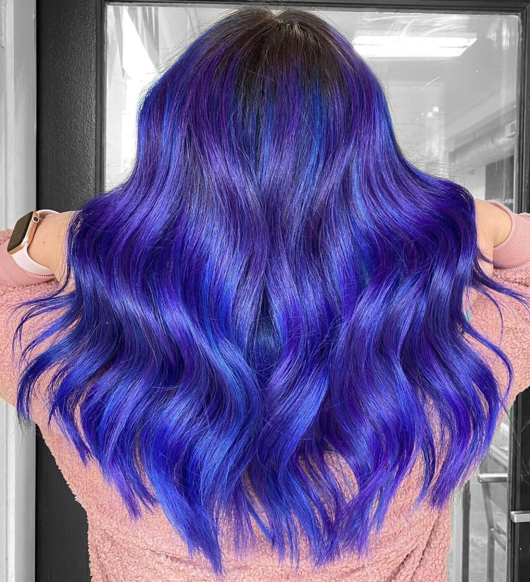 Mattie Midnight Blue - Vegan Semi-Permanent Direct Dye Hair Color Cream 210 ml